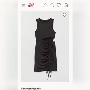 H&M Drawstring Dress